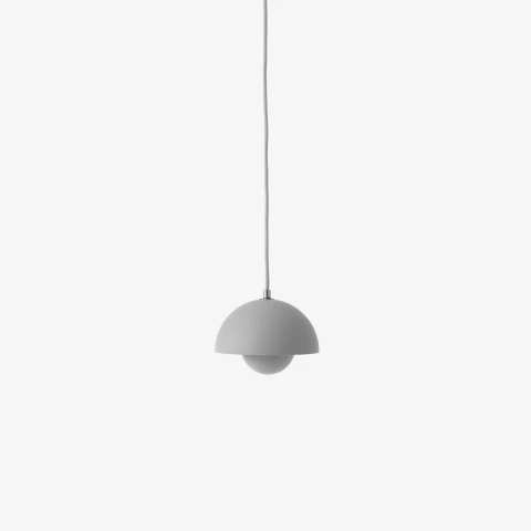 Lampa wisząca Flowerpot VP10 Matt Light Grey &Tradition