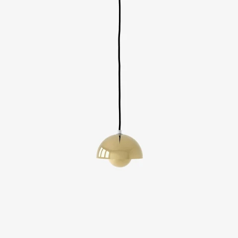 Lampa wisząca Flowerpot VP10 Brass-Plated &Tradition