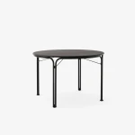 Stół outdoorowy Thorvald SC98 115cm Warm Black &Tradition