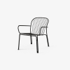 Fotel outdoorowy Thorvald SC101 Warm black &Tradition