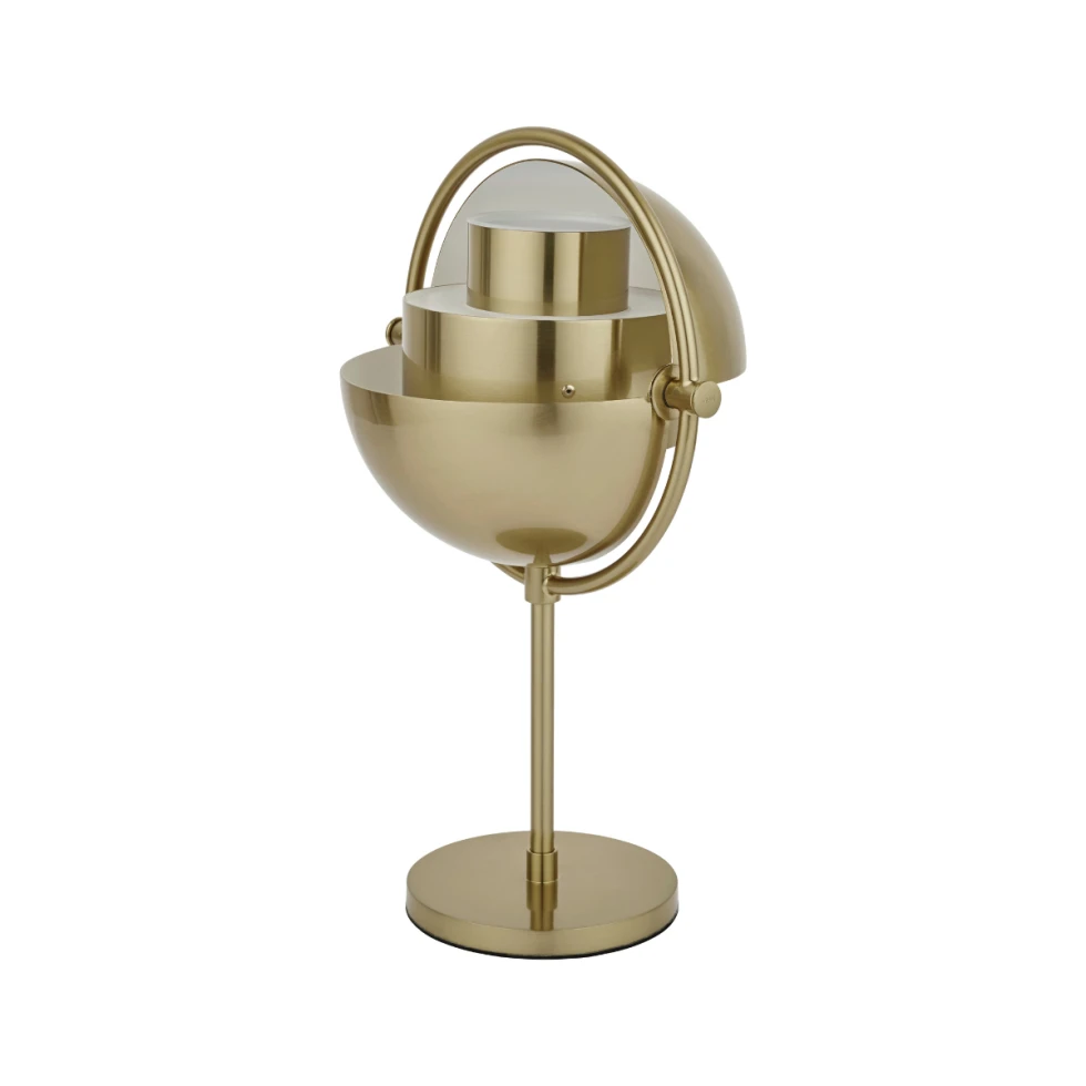 Lampa przenośna Multi-Lite Brass Gubi