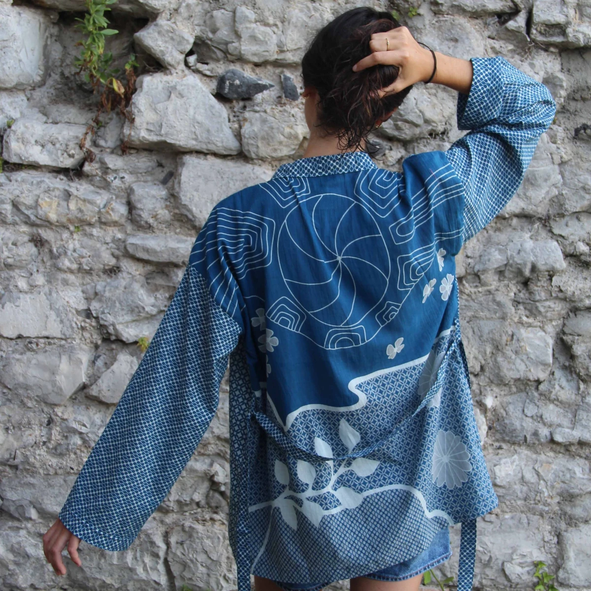Kimono Natsunohi Marine Les Belles Vagabondes
