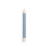 Świeca Pattern Candle-Off-white and blue pin stripe HAY