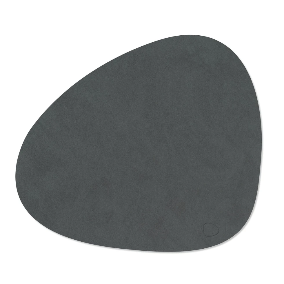 Podkładka Table Mat Curve L Nupo Anthracite 37x44 LindDNA