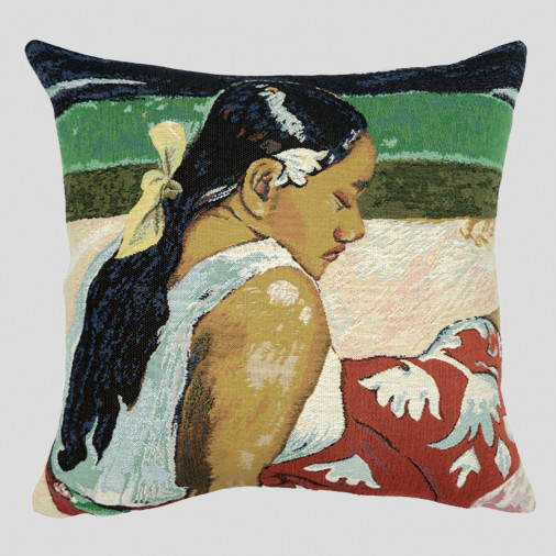Poszewka na poduszkę Femmes de Tahiti (1891) Jules Pansu