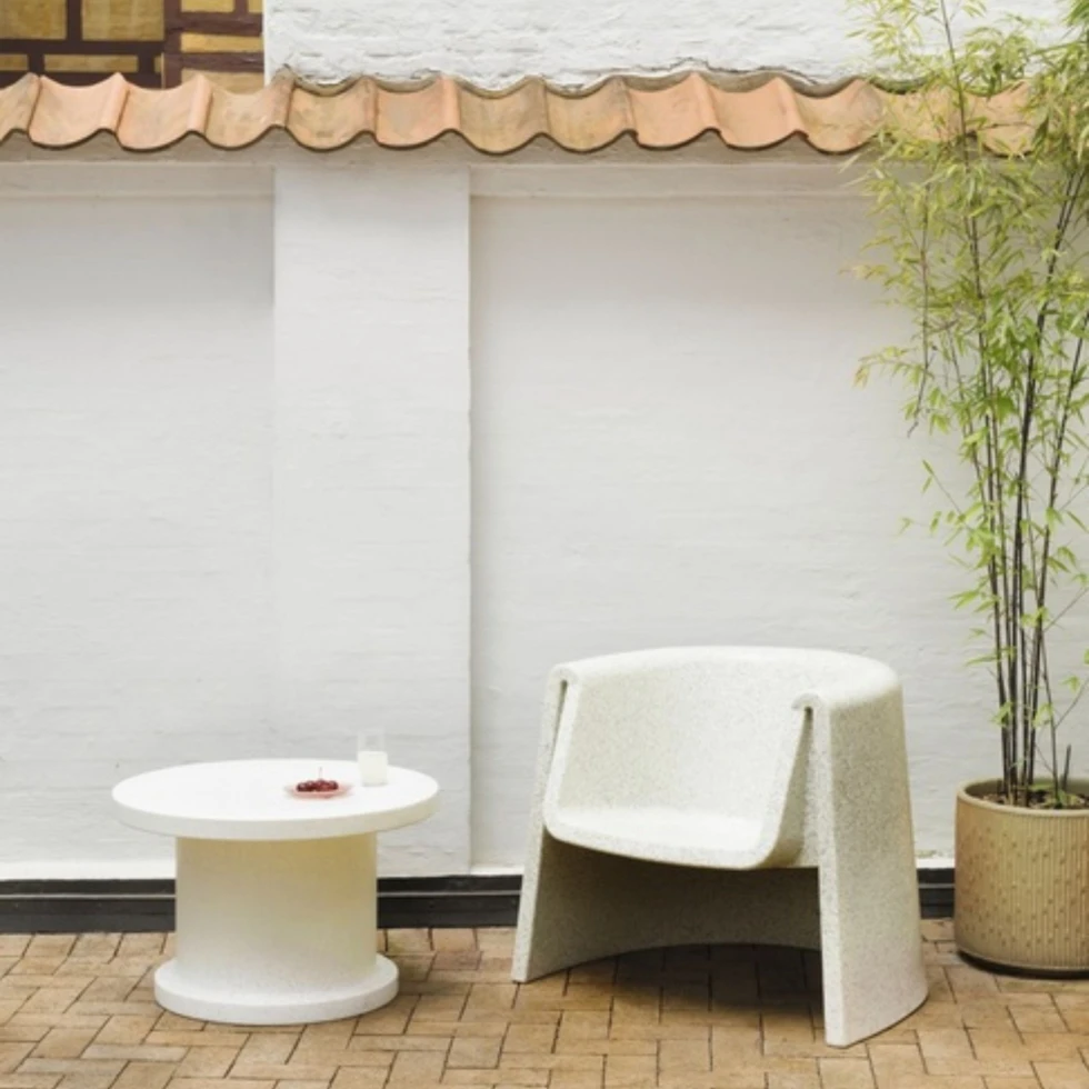 Stolik kawowy Bit White /White Normann Copenhagen