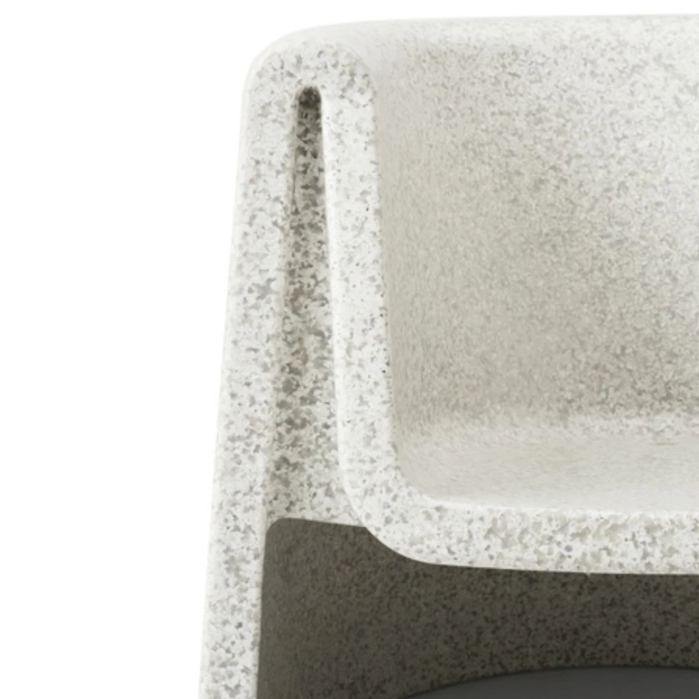 Fotel Bit Lounge White / White Normann Copenhagen