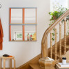 Lustro Colour Frame Mirror S Blue/Orange Vitra