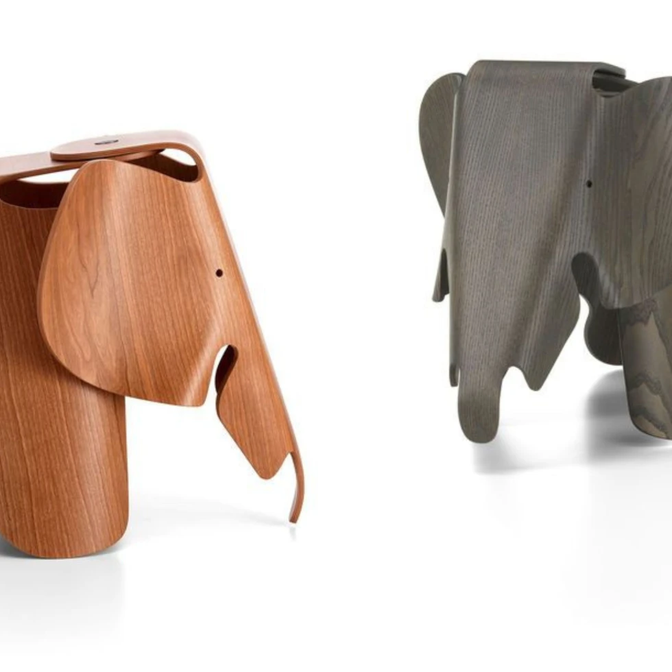 Figurka dekoracyjna Eames Elephant Plywood American Cherry Vitra