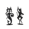 Figurka dekoracyjna Silhouette Mermaid Vitra