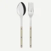Zestaw 2 sztućców do serwowania Bistrot Light Kaki Sabre Paris