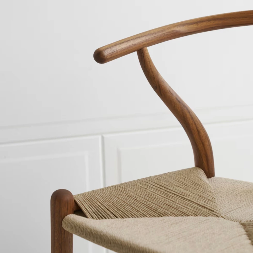 Krzesło CH24 Wishbone Chair Teak, natural paper cord Carl Hansen & Son