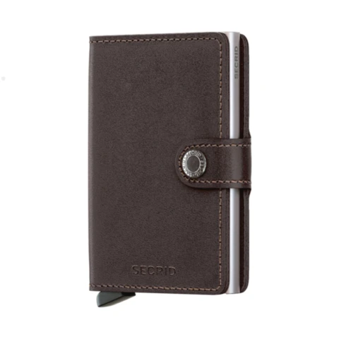 Portfel Miniwallet Original Dark-Brown Secrid